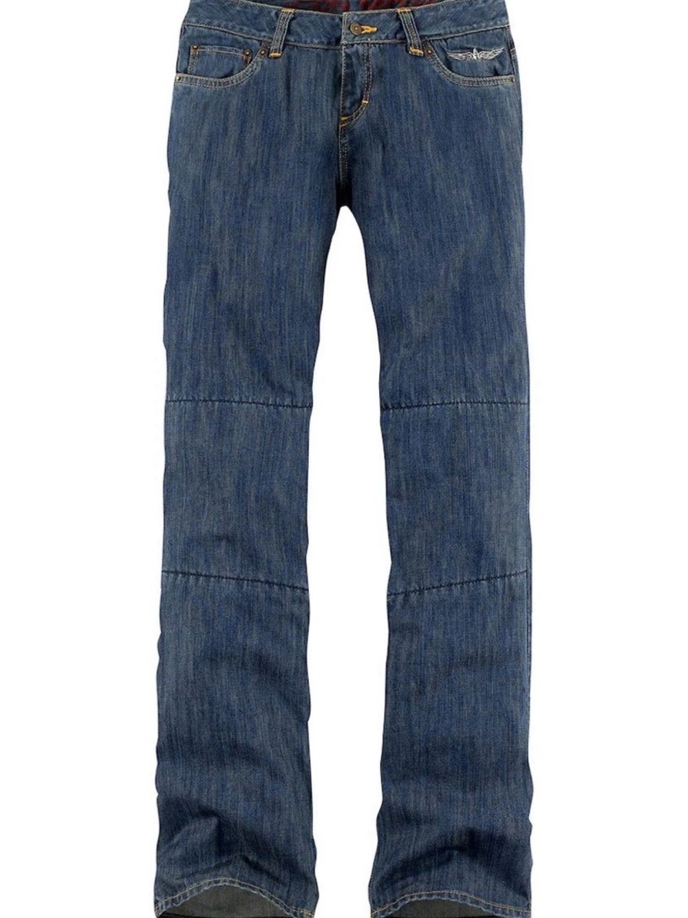 ICON Women's Blue Denim Bootcut Jeans